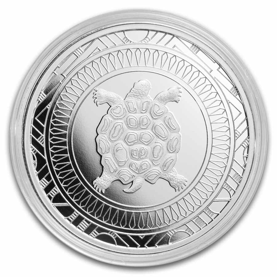 Delaware Nation 1 oz Silver BU