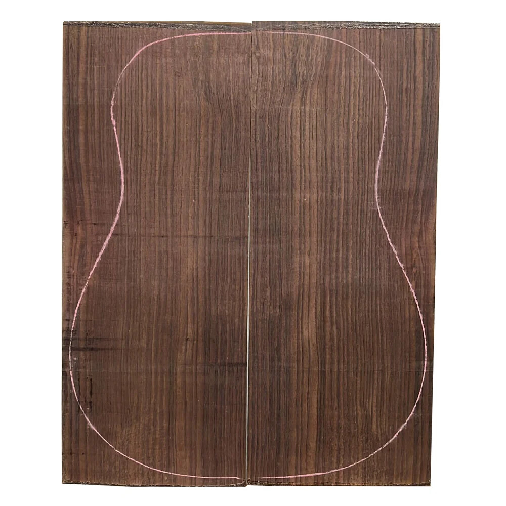 Lot of 5, East Indian Rosewood A Grade Guitar Back Sets Classical/Dreadnought
