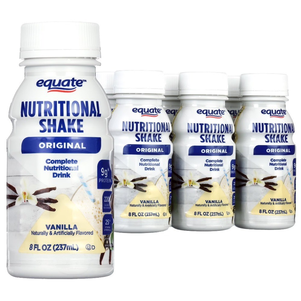 Vanilla Original Nutritional Shake, 8 FL OZ, 6 Count