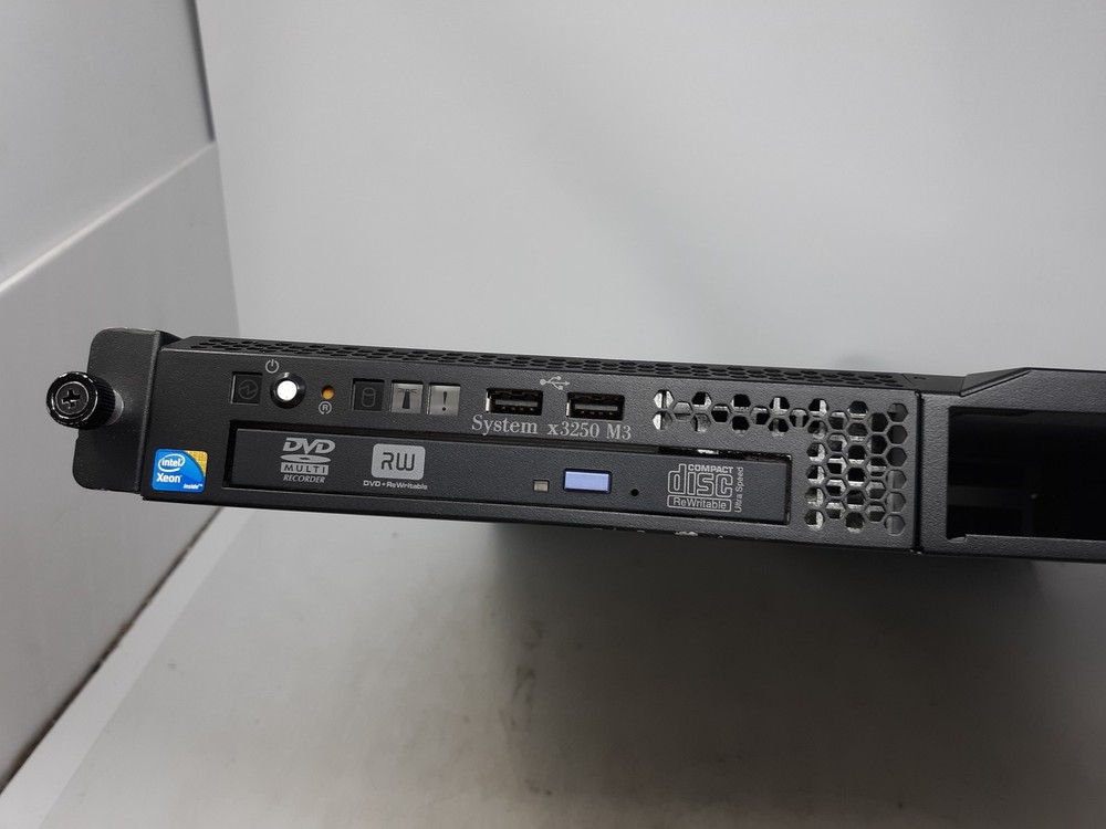 IBM System x3250 M3 Rackmount Server DVD-RW Intel Xeon - Used