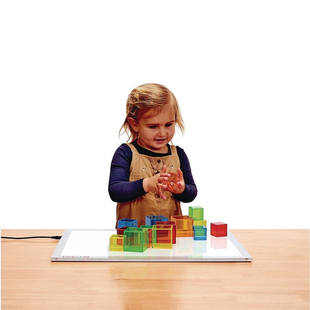 STEM Translucent Cubes with Activity Cards