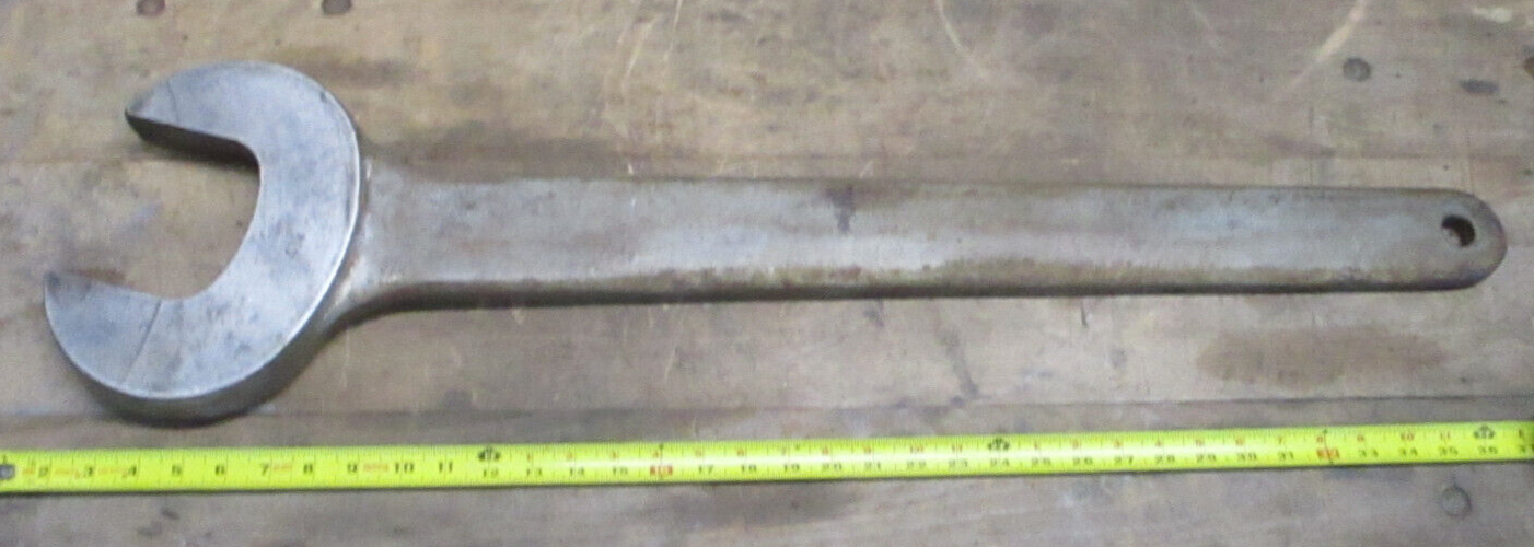 Jumbo/Giant ARMSTRON OPEN END WRENCH 4-1/4" MADE IN USA 36" Long 19A *Very Rare*