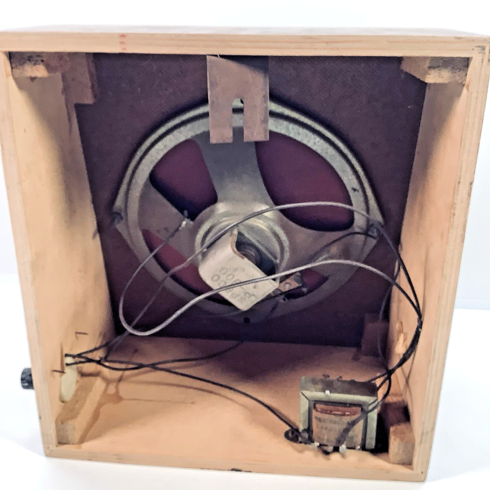 Vintage MCM Intercom School Class Room Speaker Complete UNTESTED