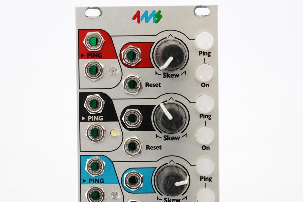 4MS QPLFO Quad Pingable LFO Eurorack Module w/ Manual & CV Patch Cable #52877