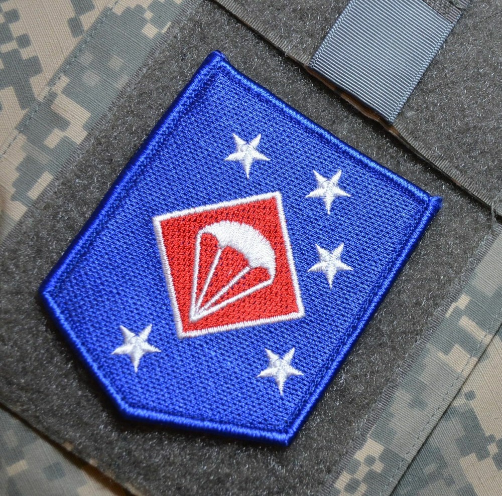 MARFORCOM JOINT TASK FORCE RECON vêlkrö PATCH: PARAMARINE RAIDERS as WWII Design
