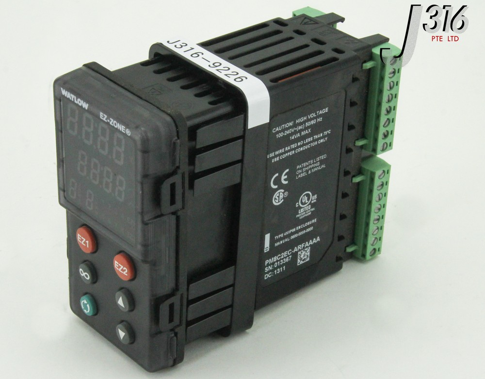 9226 WATLOW EZ-ZONE PM PANEL MOUNT CONTROLLER PM8C2EC-ARFAAAA