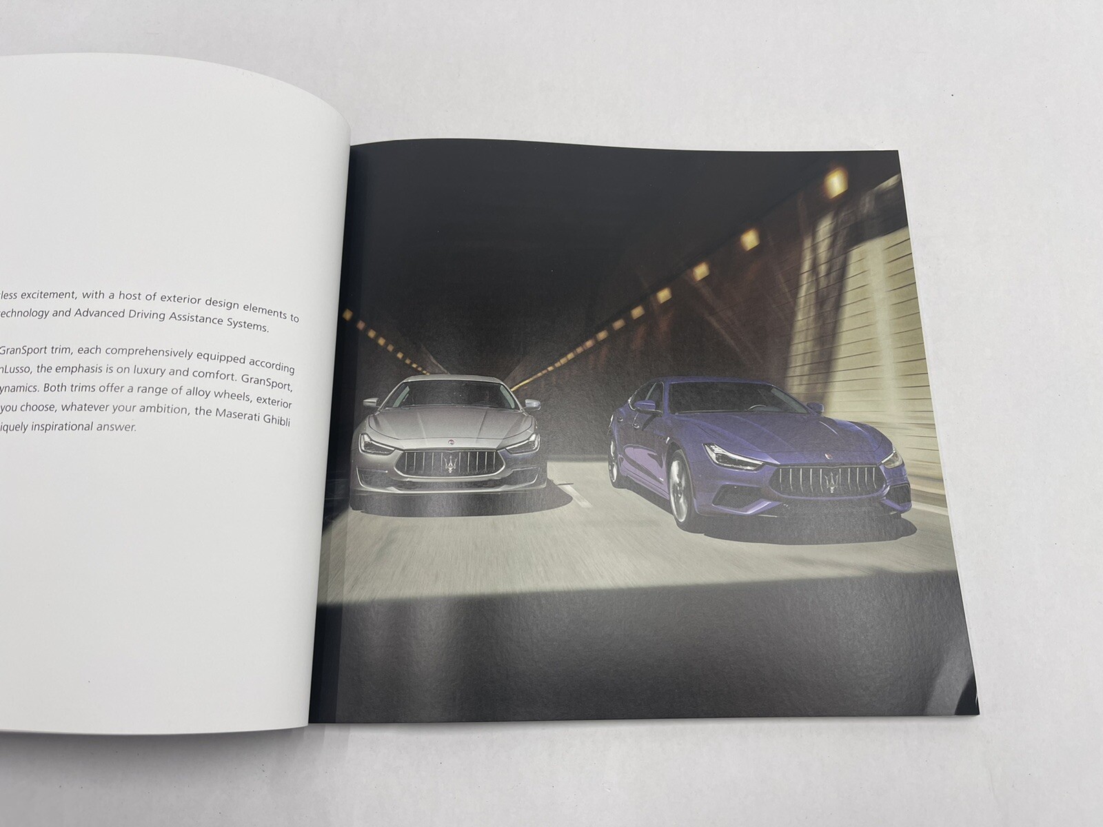 2019 Maserati Ghibli Dealer Book Brochure Overview NEW