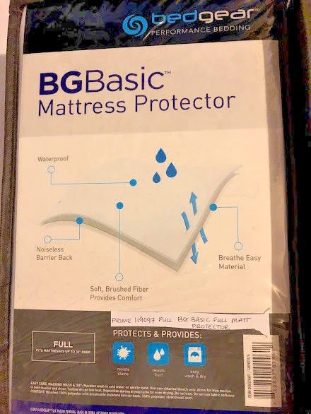 Bedgear BG Basic Mattress Sheet Protector Full King Twin Waterproof