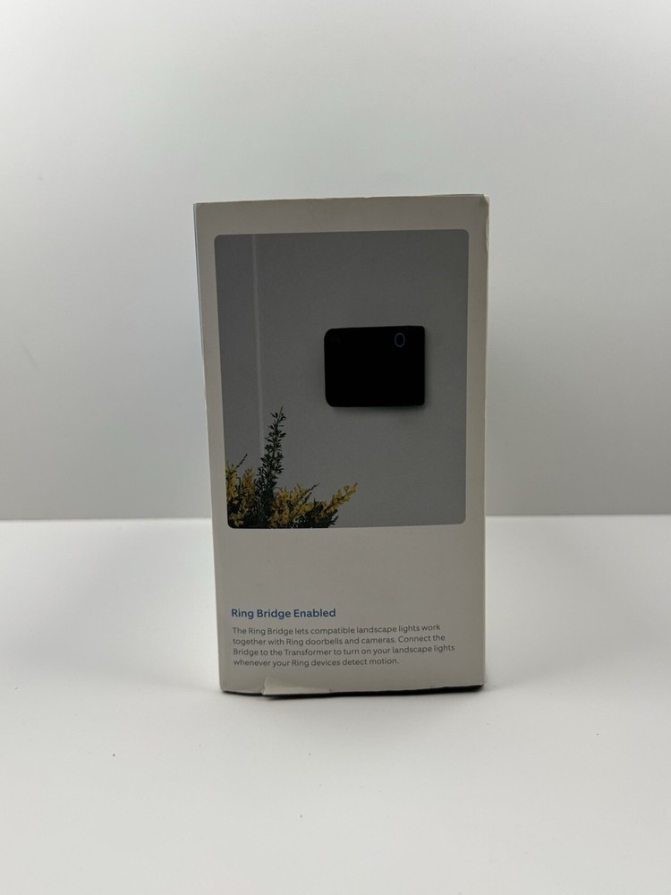 Ring Smart Lighting - Low Voltage Lighting Transformer Black Bridge Required
