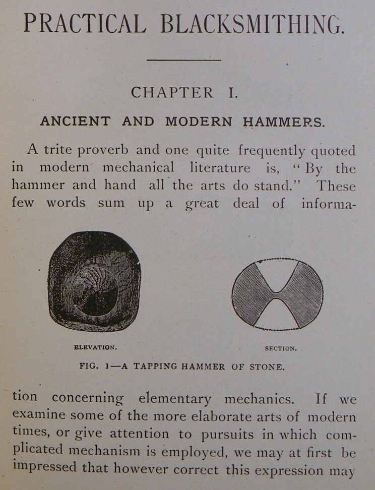 PRACTICAL BLACKSMITHING Blacksmith ANTIQUE TOOLS Anvil IRON Hammer Forge FARRIER