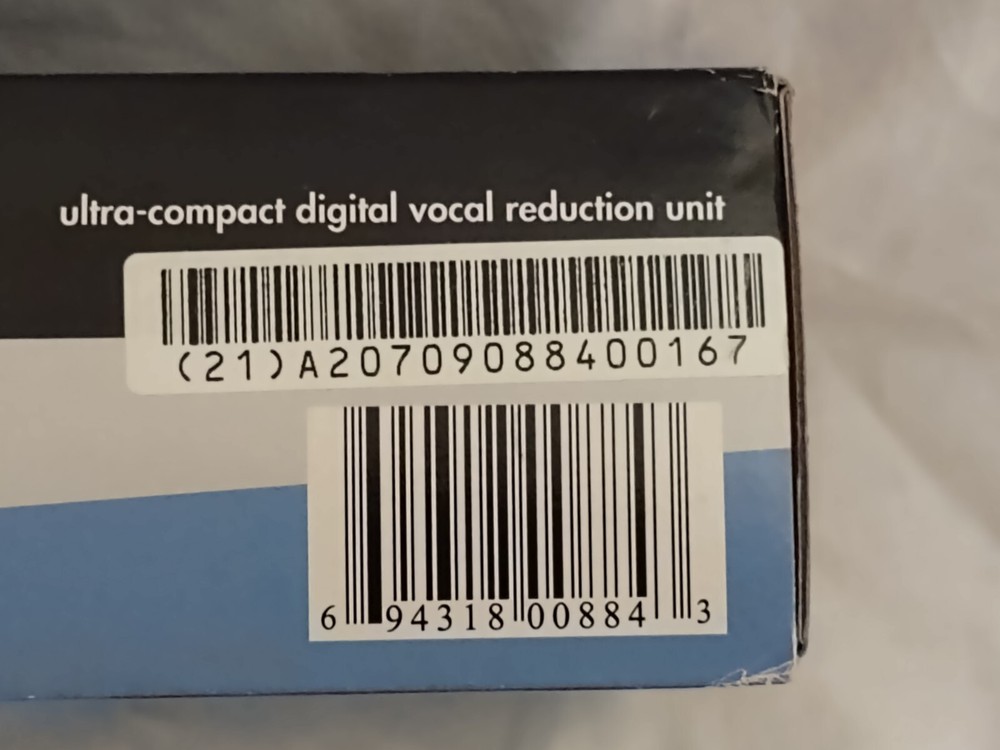 ALESIS Vocal Zapper Vocal Reduction Unit * NEW OPEN BOX* Includes Everything