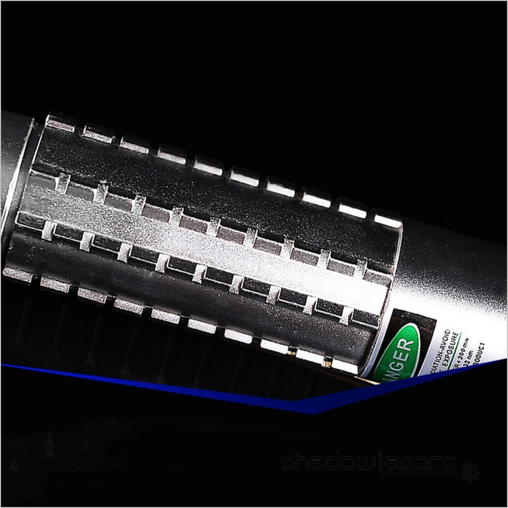 LMM9G Adjustable Focus GR Laser Pointer 520nm Visible Beam Light +AL Case