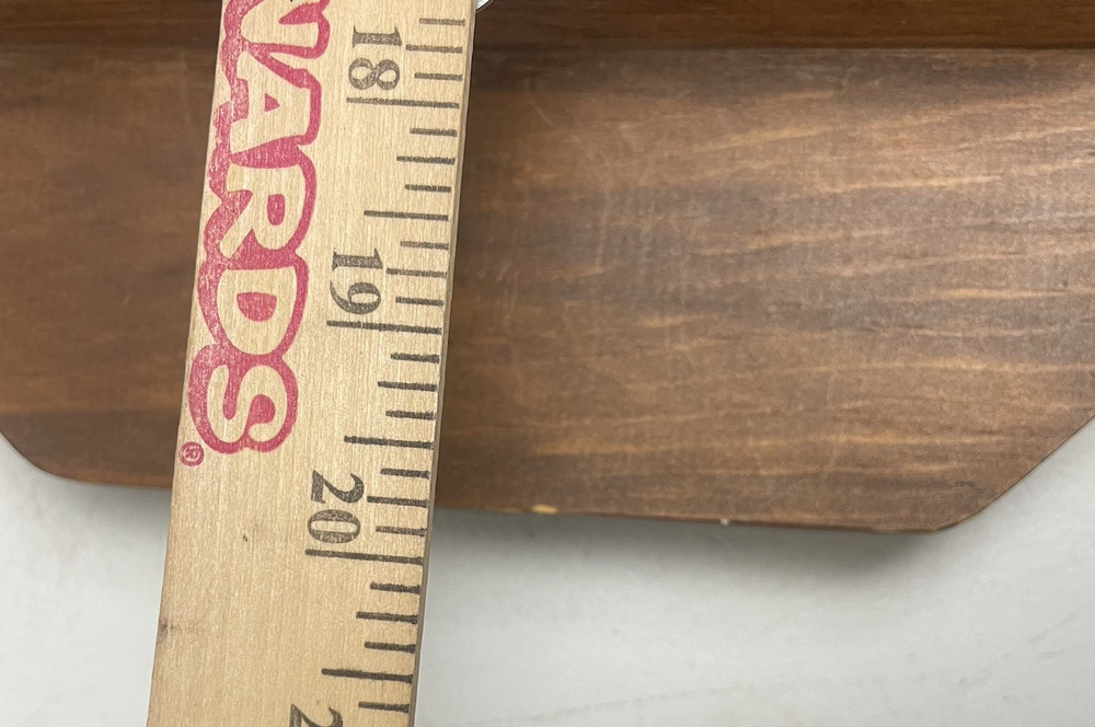Seth Thomas Golden Rule Pendulum Wood Wall Clock E477-005 - Untested No key