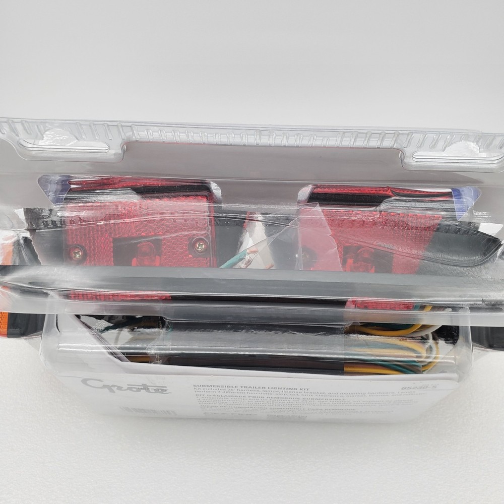 Submersable Trailer Light Kit Combo + Herness, Bracket, Mounting Hardware 652305