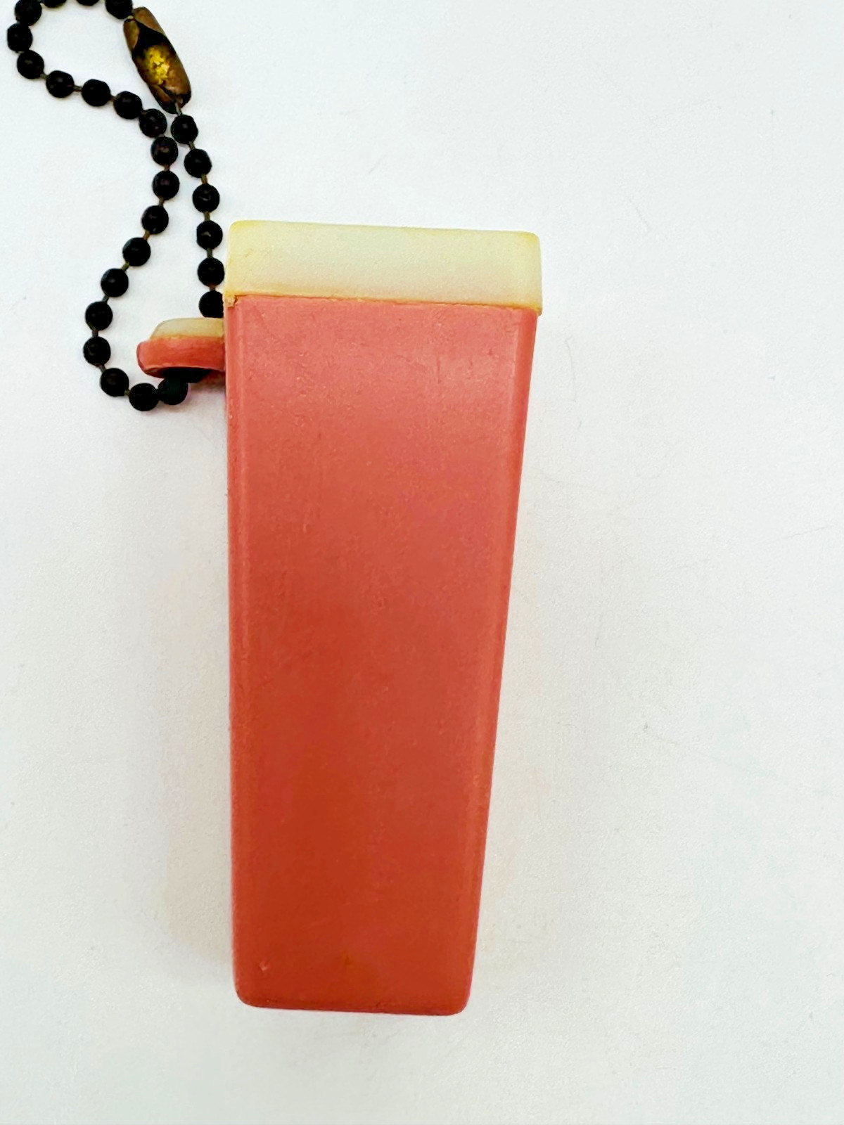 Vintage Long Beach Resort Florida Picture Souvenir Keychain Viewer Family Photo