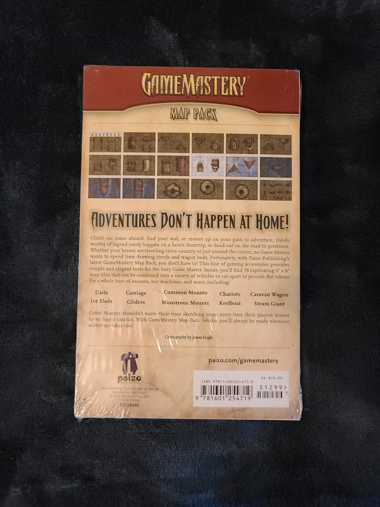 Game Mastery Map Pack - Vehicles - PZO4040
