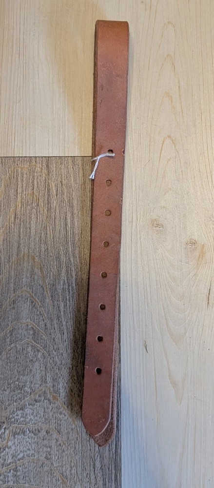 Leather Saddle Back Billet                              or Flank  #26A