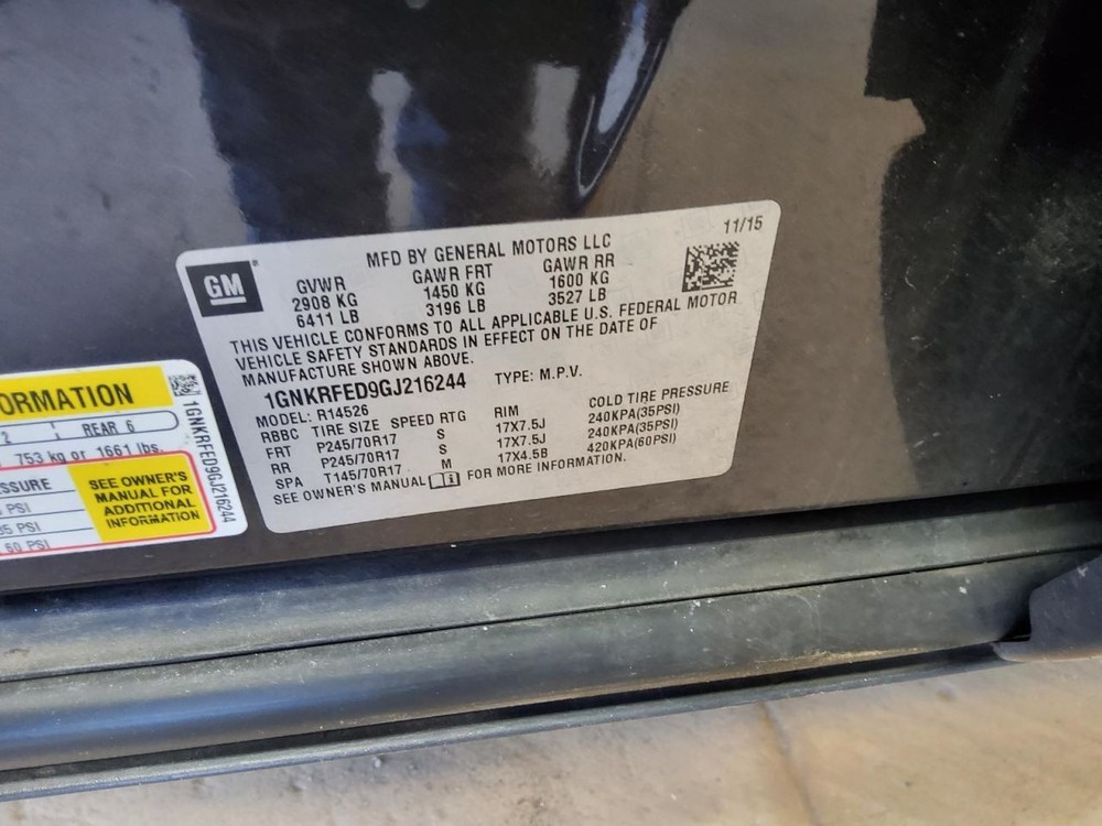TRAVERSE 2016 Battery Tray 562985