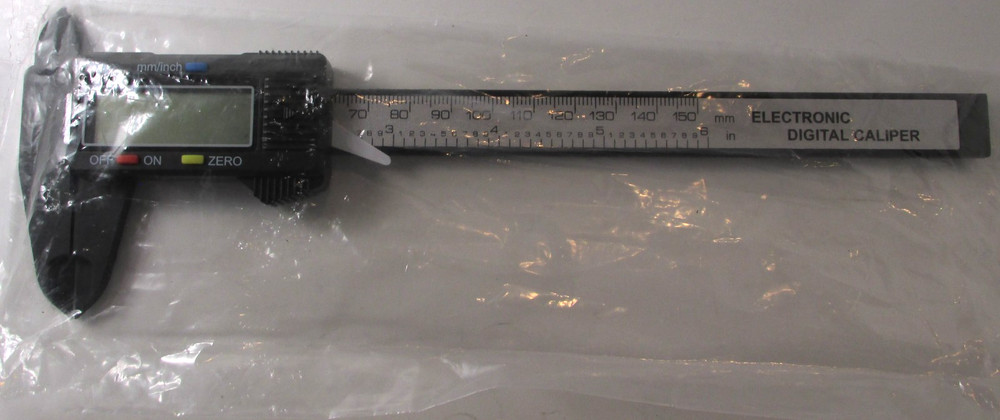 Electronic digital caliper digital display battery operated