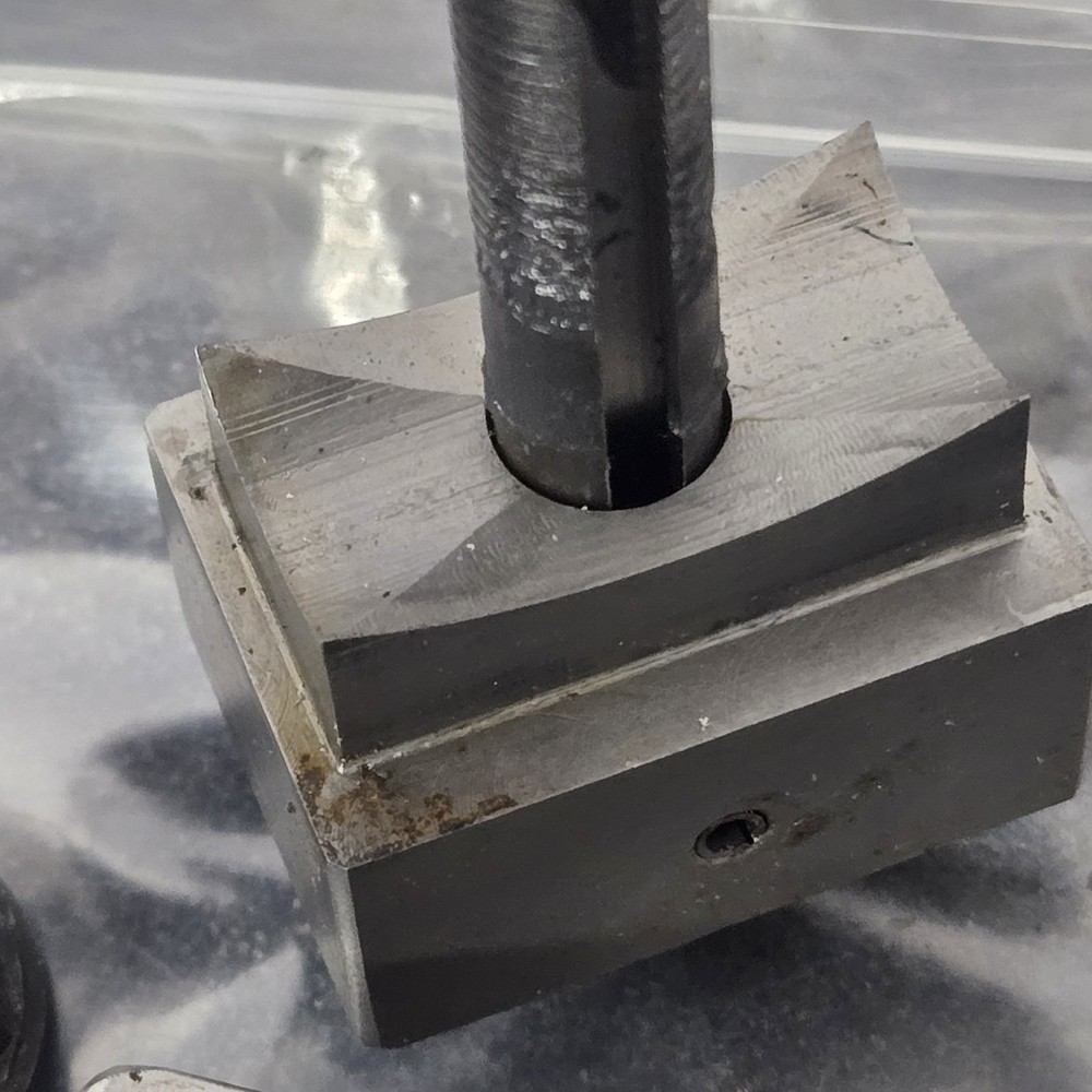 Omega Rectangular Panel Punch CP-5 0.635" × 1.195" 3/8" Pilot