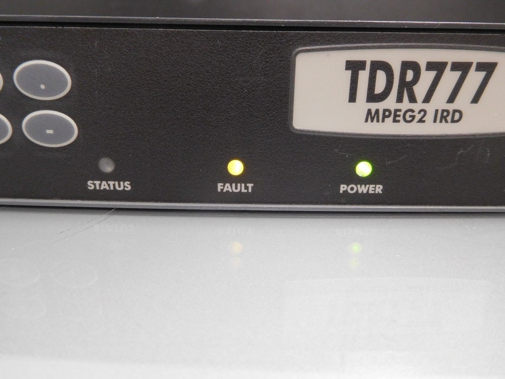 Tiernan TDR777 Professional MPEG2 IRD Integrated Receiver Decoder