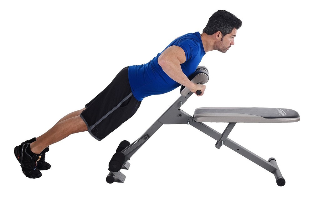 Stamina Ab/Hyper Bench Pro Lower Back Exercise 20-2021 NEW
