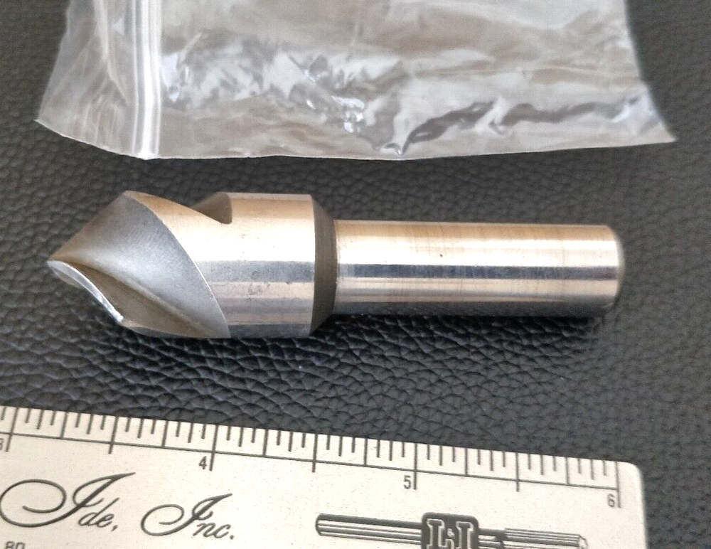 Schrillo 3/4" x 82° HSS 3 Fl Countersink, 1/2" Shank,