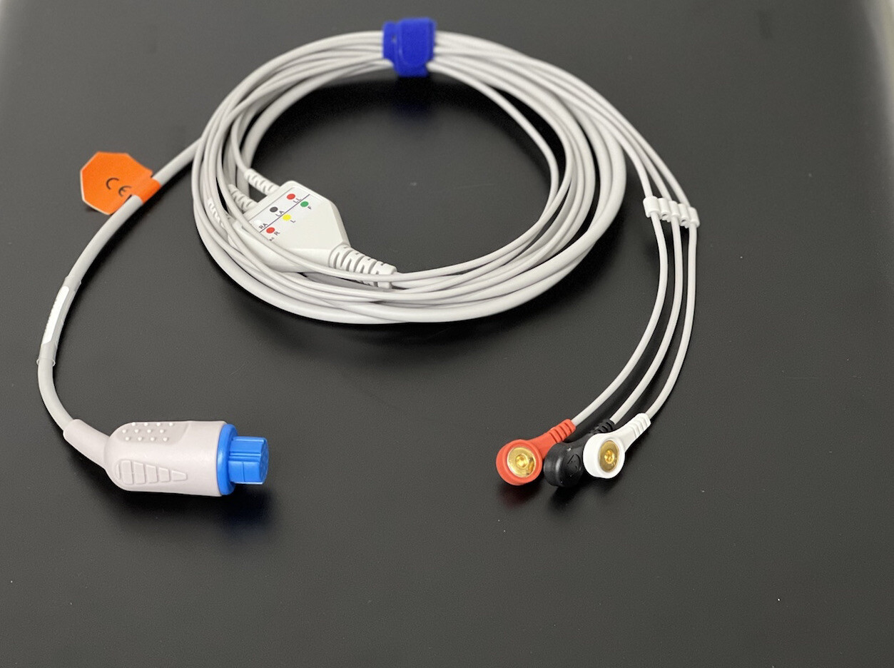 GE Cardiocap/5 Accessories Bundle - Cuff, Hose, SpO2, ECG - Same Day Shipping