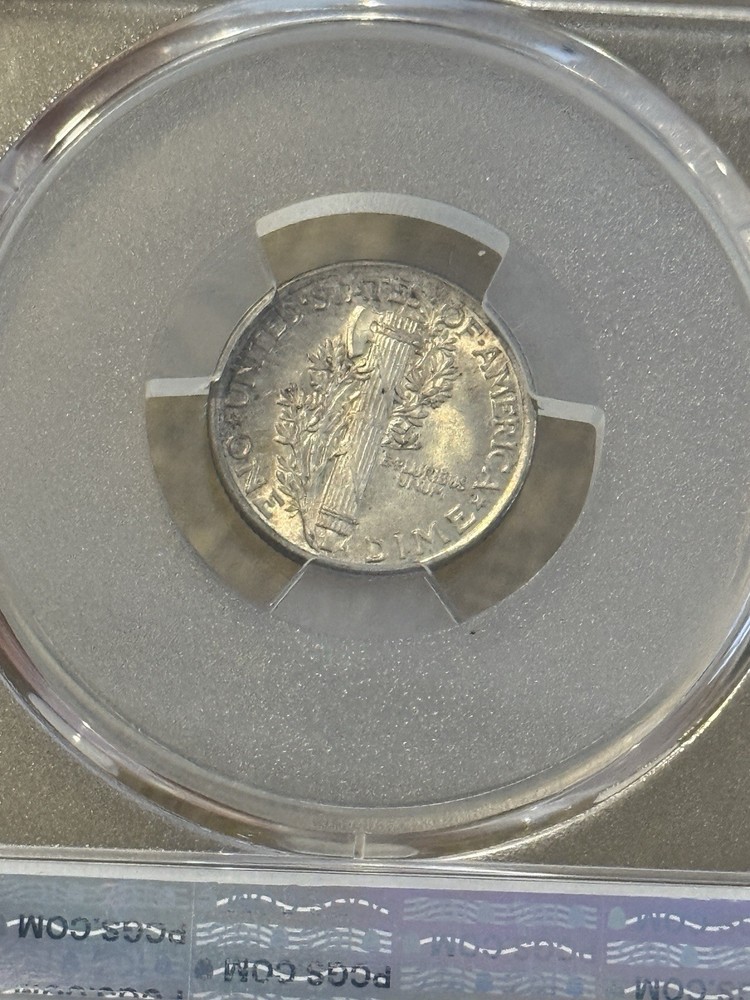1920 MS63 Toned PCGS Mercury Dime Fresh Nice Affordable Example