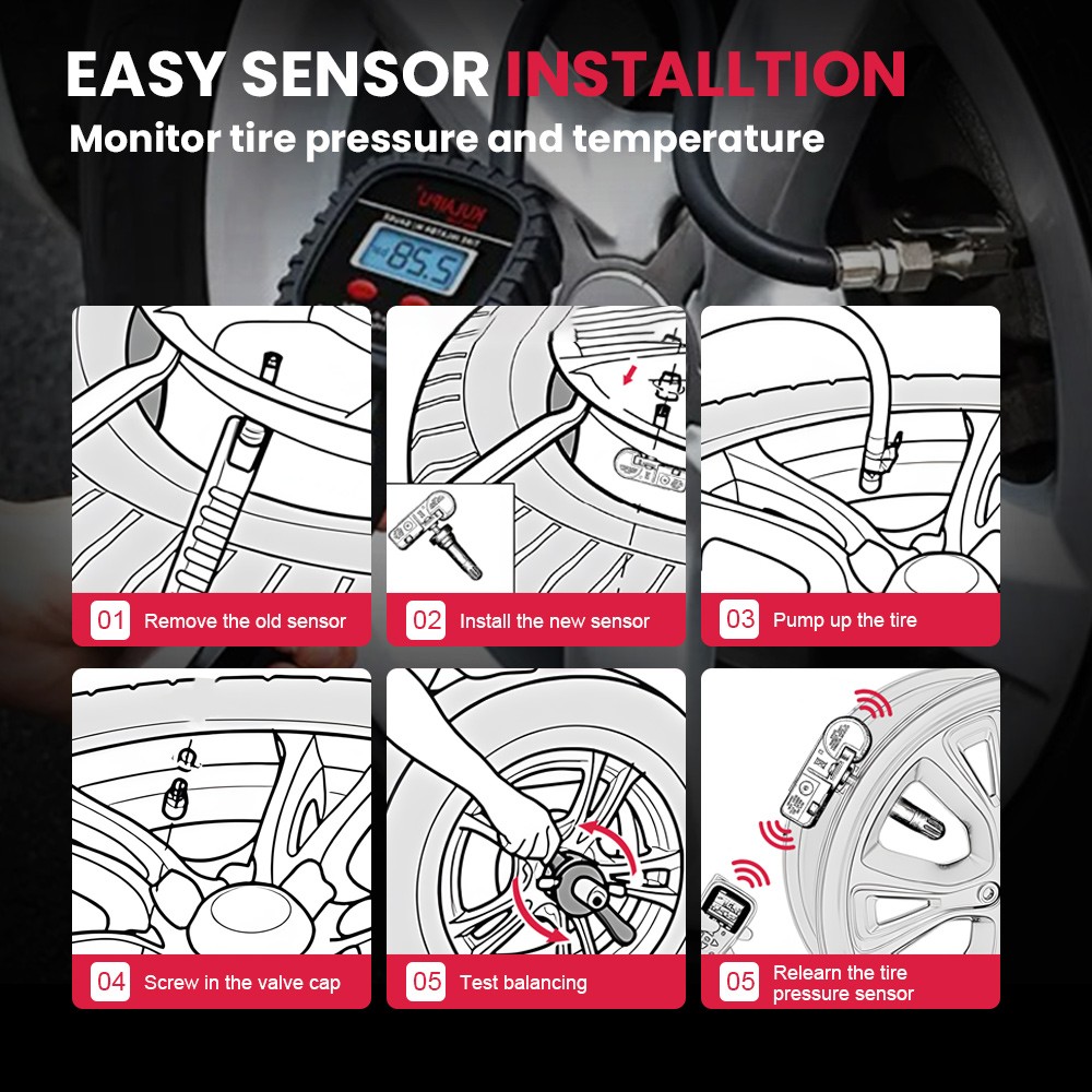 4pcs Tpms Tire Pressure Sensor For Lexus IS250/350 Oem:4260733021 4260706011