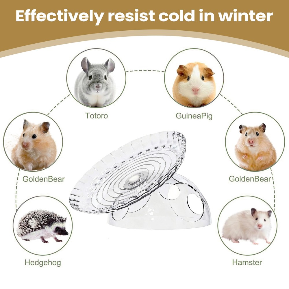 Hamster Exercise Wheel Running Scroll Silent Wheel Spinner Gerbils Mice Jogging