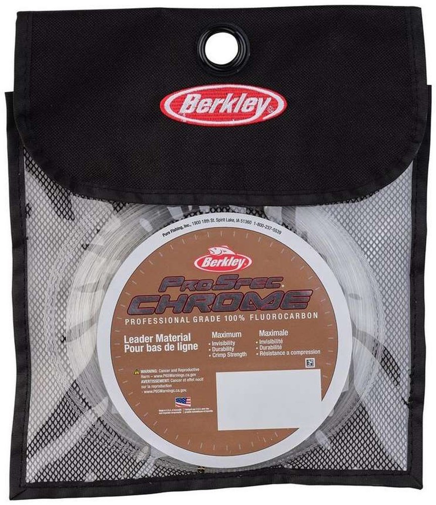 Berkley ProSpec Chrome 100% Fluorocarbon Clear Leader