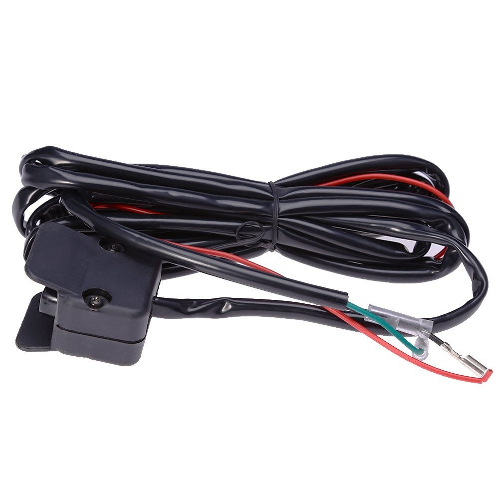 12V Winch Rocker Thumb Switch with Mounting Bracket for Various Brands