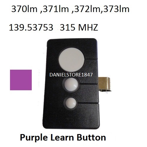 Chamberlain 963D Comp Remote Control Transmitter Liftmaster 373P