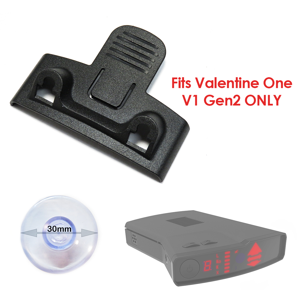 Car Windshield Cradle Bracket Mount Kit for Valentine One V1 Gen2 Radar Detector