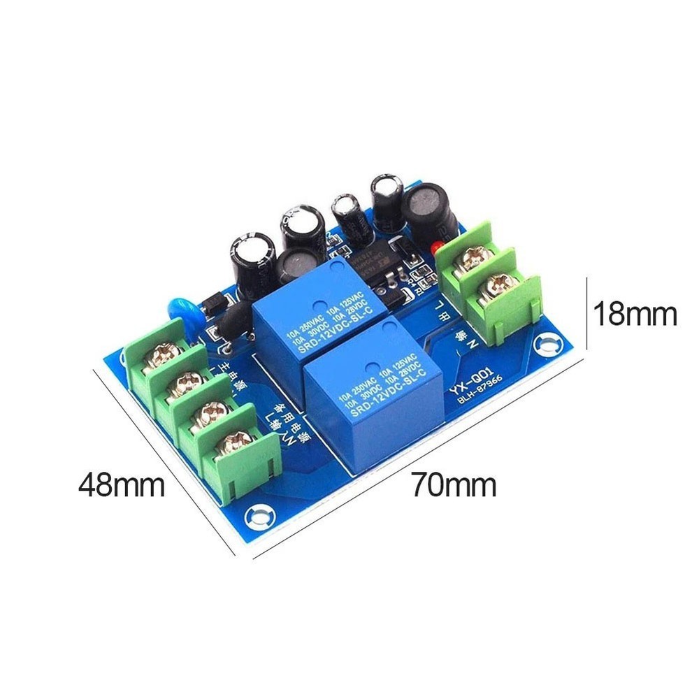 10A Load Transfer Switch AC220V with Automatic Dual Power Supply Feature