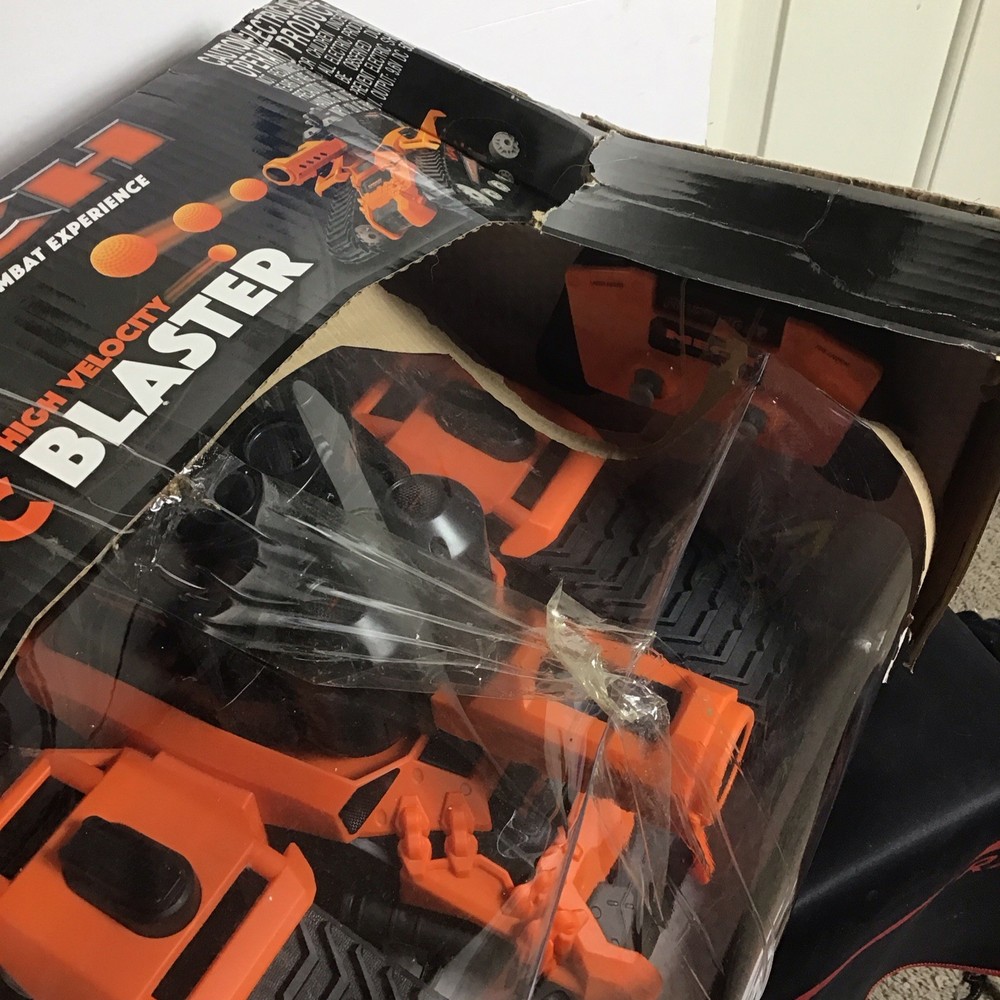 MECH High Velocity RC Blaster Damage Box New Untested Broken Piece