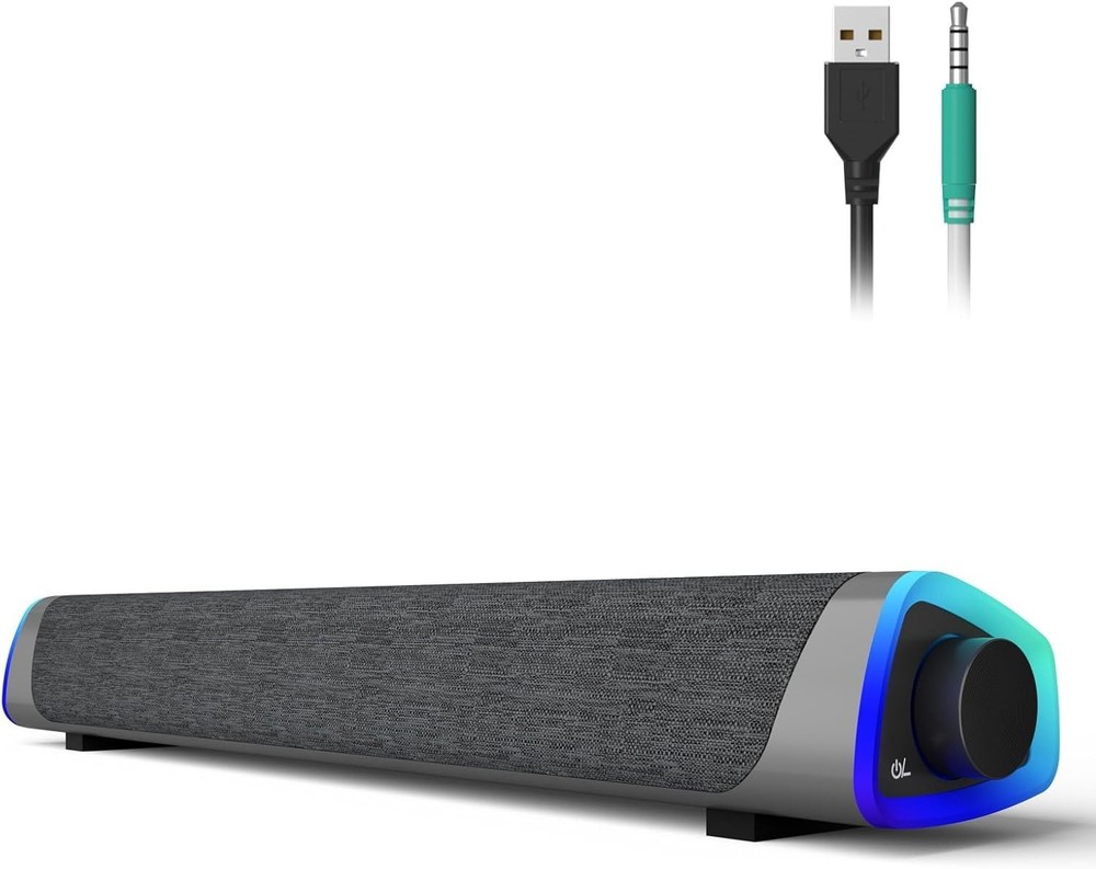 USB Powered Computer Speakers with Switch/