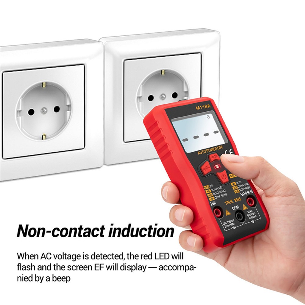ANENG M118A 6000 Count Multifunktions Digital Multimeter Hand Spannungstester B