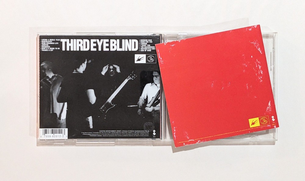 THIRD EYE BLIND 3EB signed compact disc self titled debut CD autograph COA