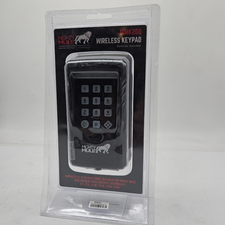 Mighty Mule Digital Keypad for Automatic Driveway Gate Openers MMK200