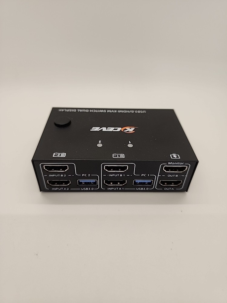 HDMI USB 3.0 KVM Switch Dual Display