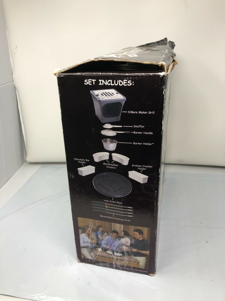 S'MORES MAKER by HOFFRITZ (LARGER SQUARE HEATING SURFACE )