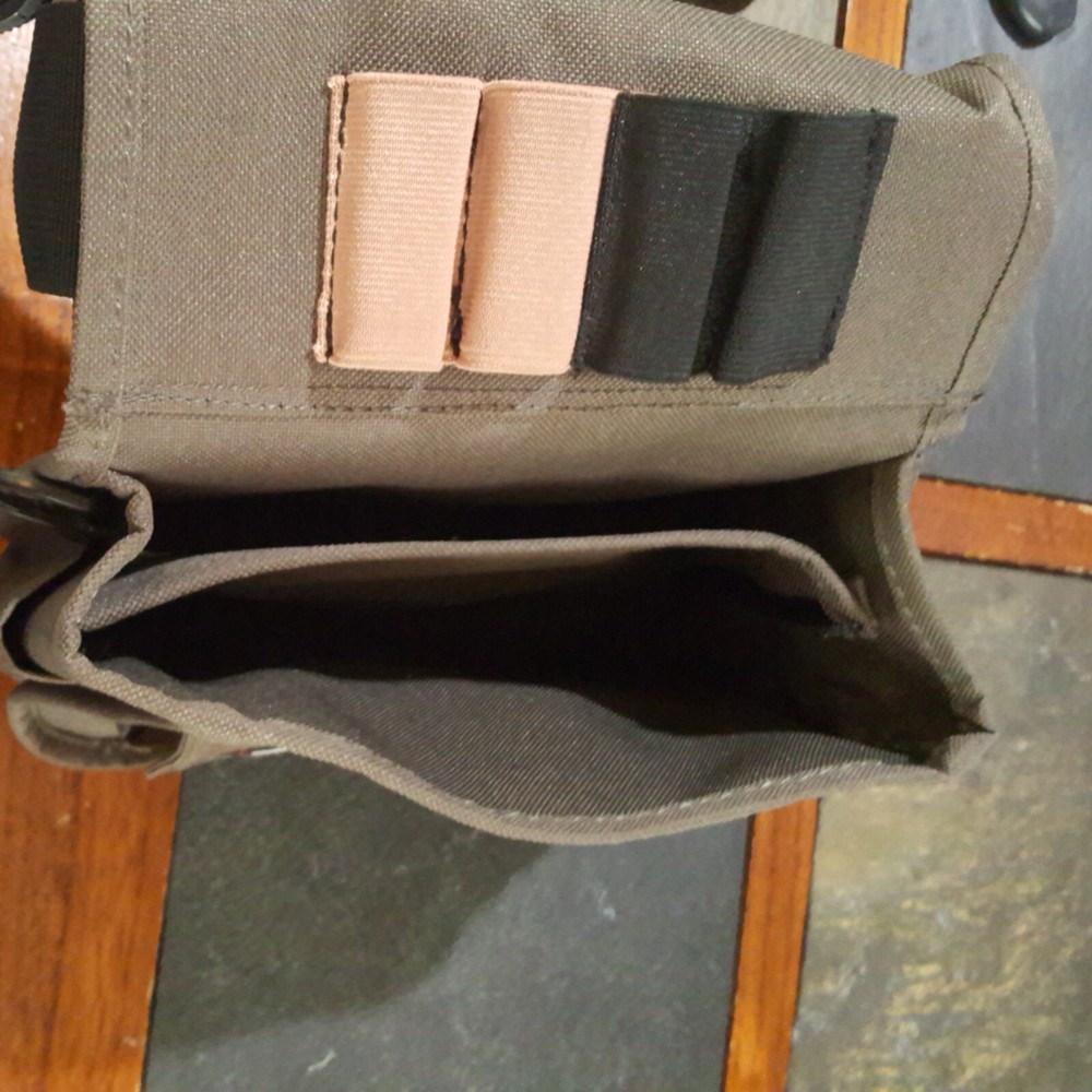 GPS 1094CSP DELUXE DOUBLE SHELL POUCHES (GRAY)