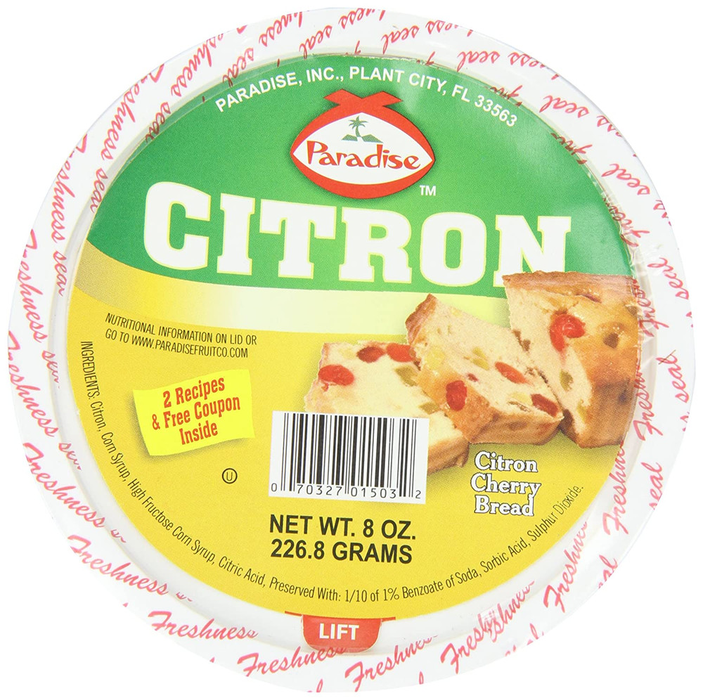 Diced Citron, 8 Ounce