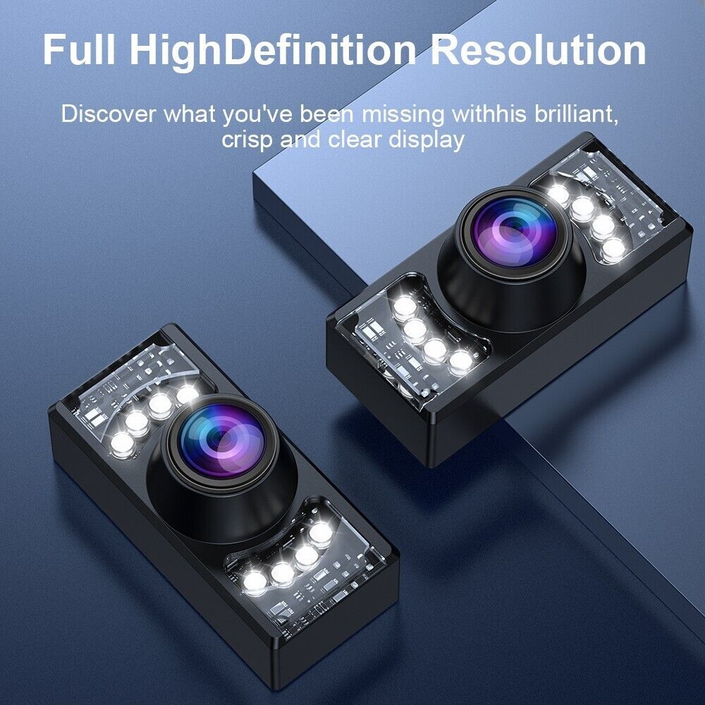 CMOS Car Rear View Backup Parking Reverse Camera Back HD Vision Waterproof 7 LED