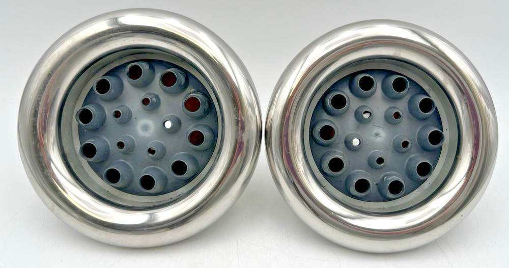 (2) MASTER SPA 7.5" REPLACEMENT JETS 26750-1 MASTER BLASTER STAINLESS TOP