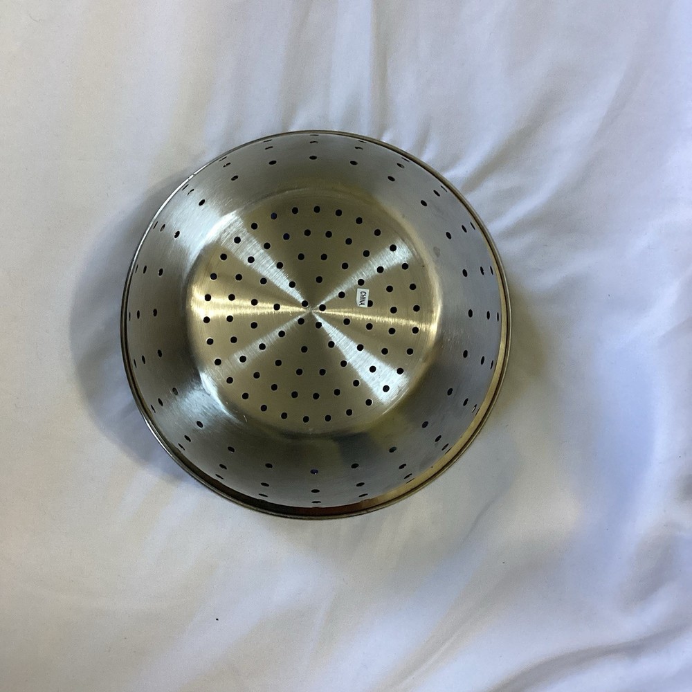 Wolfgang Puck Stainless Steamer/Collander Insert With Handles