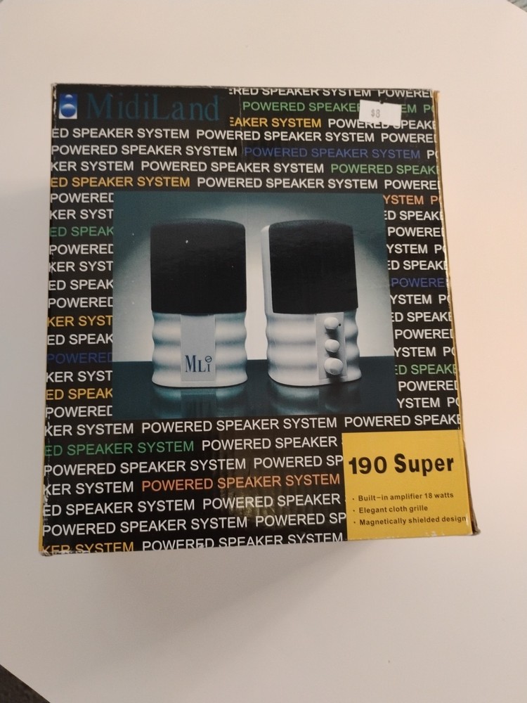 MLi-190 Super Speakers 2 Desktop White Computer