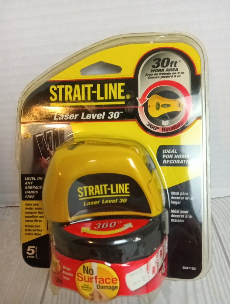 STRAIT-LINE Laser Level 30 (Factory Sealed)